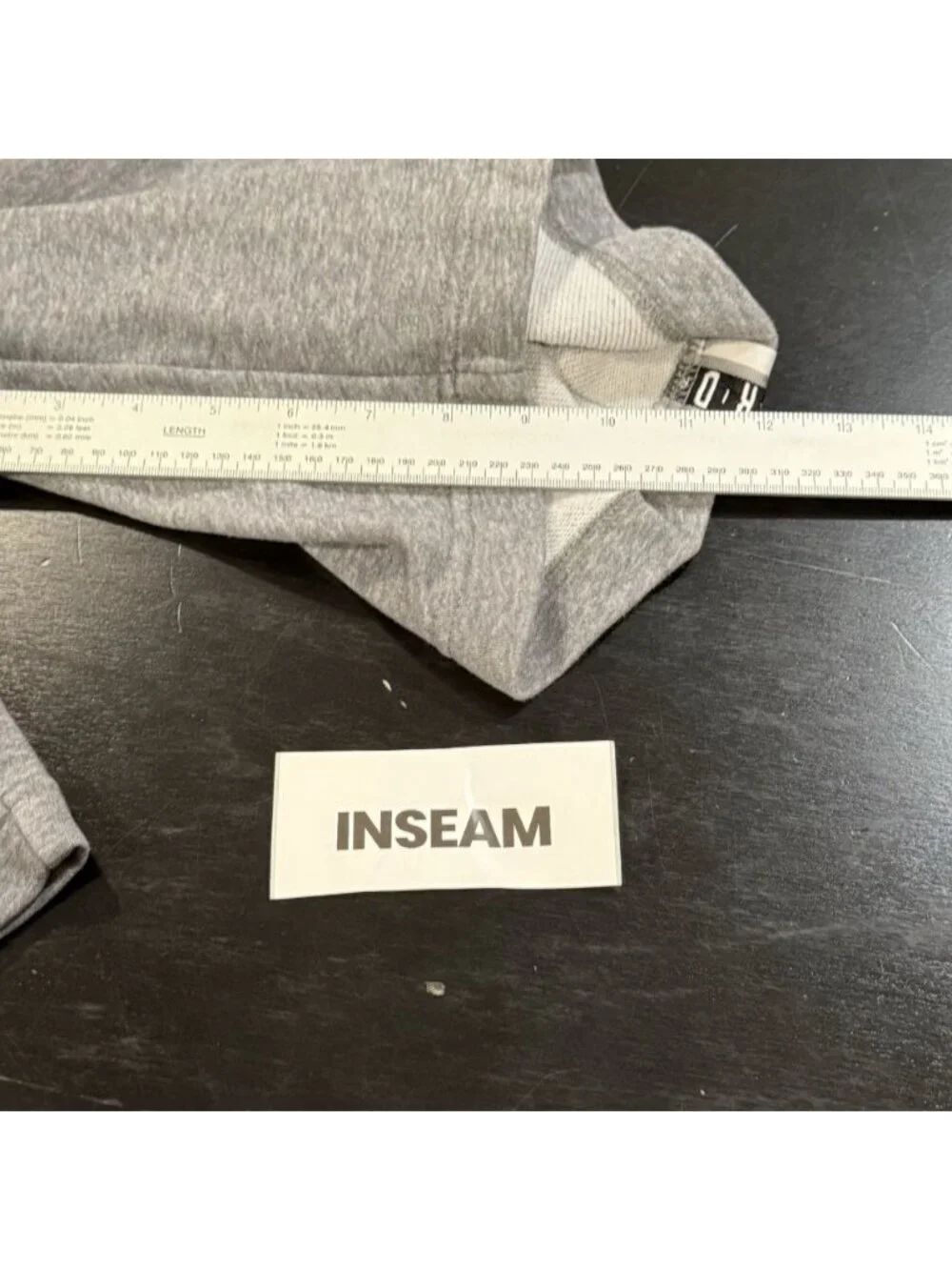 NIKE Air Jordan Size S Essential Fleece Logo Basketball Gray 9” Sweat Shorts